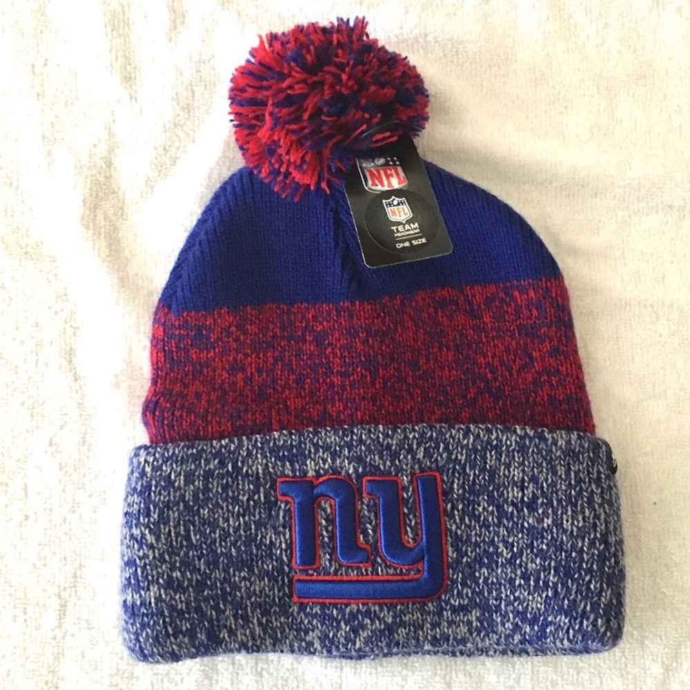 New York Giants winter hat